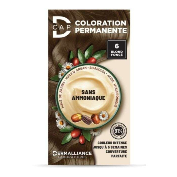 D-CAP - Coloration permanente n 6 blond fonce