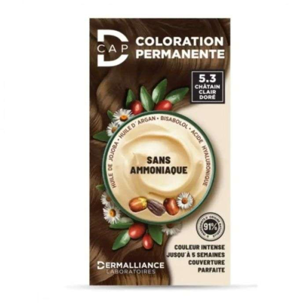 D-CAP - Coloration permanente n 5.3 chatain clair dore