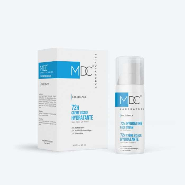 MDC - Excellence 72h hydrating creme visage 50 ml