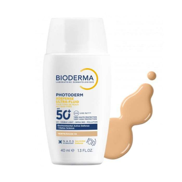 BIODERMA - Photoderm xdefense ultra fluid spf 50+ teinte 02 40 ml