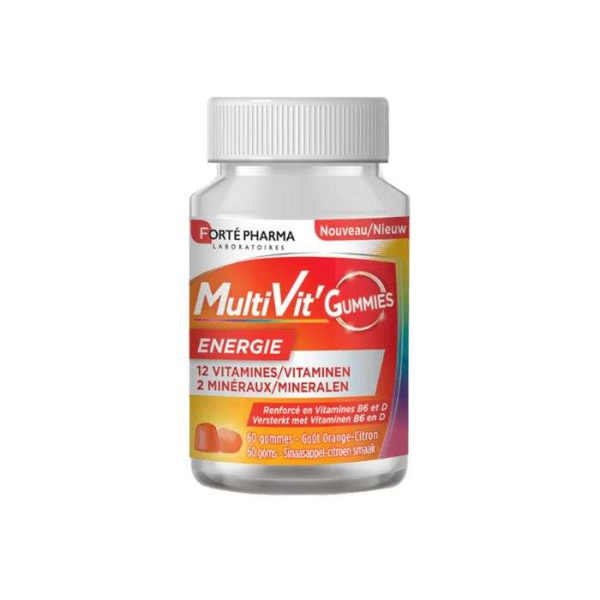 FORTE PHARMA - Multivit energy 60 gummies