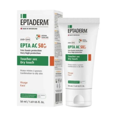 EPTADERM - Epta ac spf50+ toucher sec 50 ml