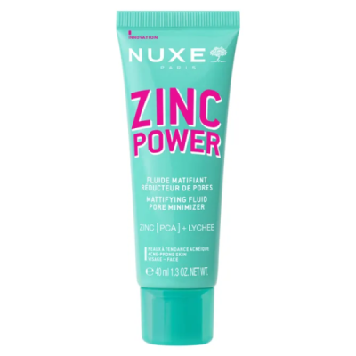 NUXE - Zinc power fluide matifiant reducteur de pores 40 ml