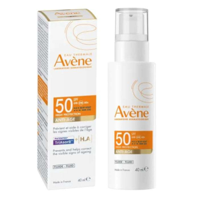 AVENE - Creme solaire anti age spf 50 fluide 40 ml