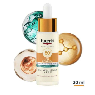 EUCERIN - Oil control dry touch ultra light uv serum 30ml spf50+