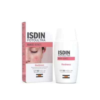 ISDIN - Ecran solaire fotoultra redness spf 50+ 50 ml