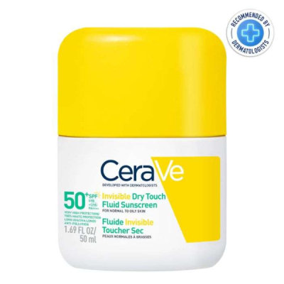 CERAVE - Ecran solaire spf 50 fluide invisible toucher sec 50 ml