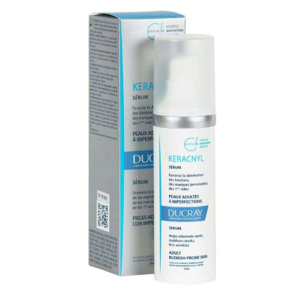 DUCRAY - Keracnyl serum peaux adultes a imperfections 30 ml