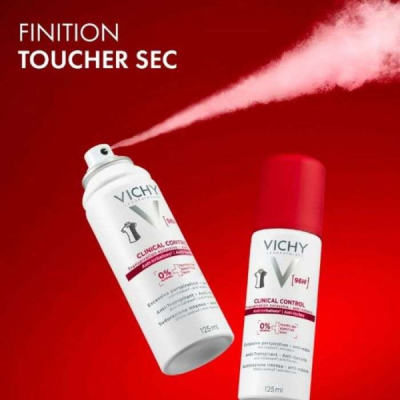 VICHY - Clinical control anti transpirants anti odeurs anti taches 125 ml