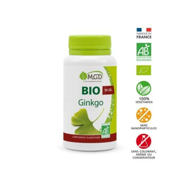 MGD NATURE - Bio ginkgo 90 gelules