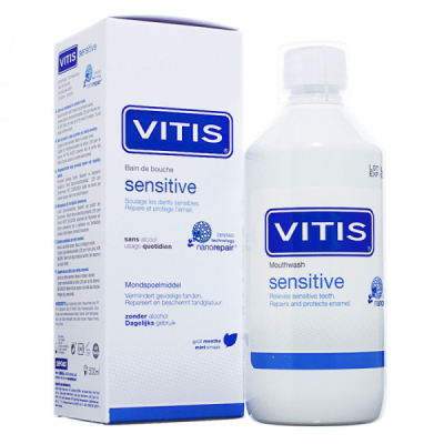 VITIS - Sensitive bain de bouche pour dents sensibles 500 ml
