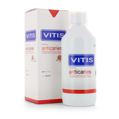 VITIS - Anticaries bain de bouche contre les caries 300 ml