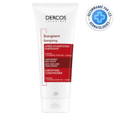 DERCOS - Vichy dercos energisant après shampoing fortifiant 200 ml