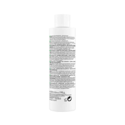 DERCOS - Vichy dercos shampooing anti pelliculaire cheveux normaux a gras 200 ml