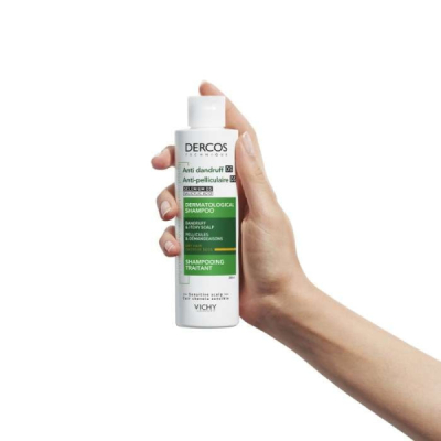 DERCOS - Vichy dercos shampoing anti pelliculaire ds cheveux secs 200 ml