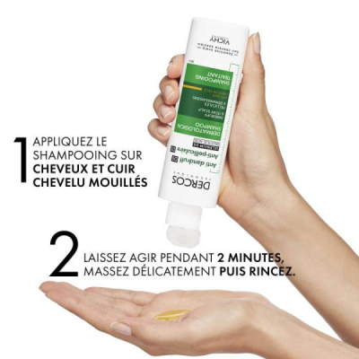 DERCOS - Vichy dercos shampoing anti pelliculaire ds cheveux secs 200 ml