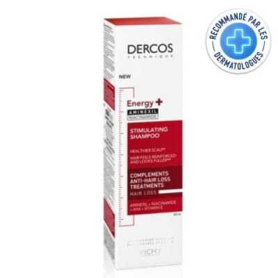 DERCOS - Vichy dercos offre shampooing energy+ 200ml + shampooing format voyage 50 ml offert