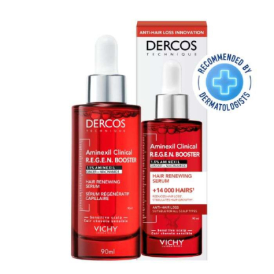 DERCOS - Vichy dercos aminexil clinical regen booster serum regeneratif capillaire 90 ml