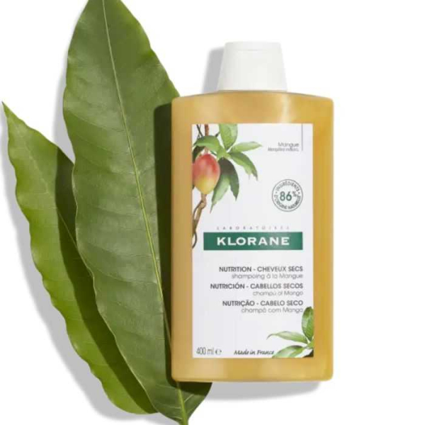 KLORANE - Beurre de mangue shampooing traitant nutritif 400 ml