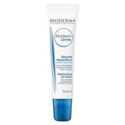 BIODERMA - Atoderm baume levres 15 ml nourrit et apaise les levres gercees