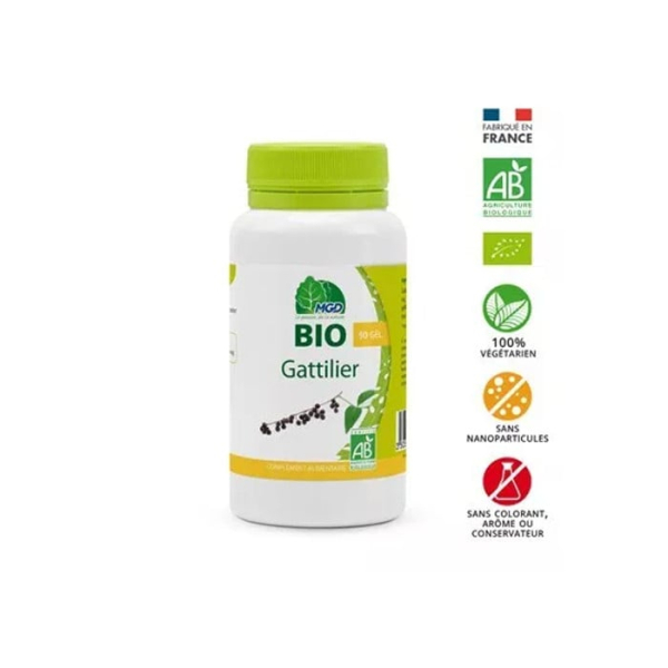 MGD NATURE - Bio gattilier 90 gélules