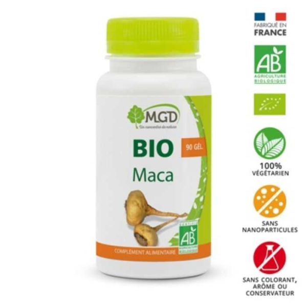 MGD NATURE - Maca bio 90 gelules