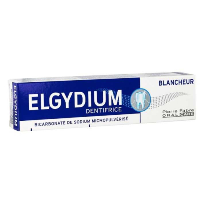 ELGYDIUM - Dentifrice blancheur 75 ml