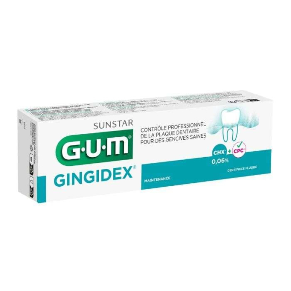 GUM - Dentifrice gingidex 75 ml ref 1755
