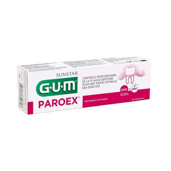 GUM - Dentifrice paroex 75 ml ref 1770