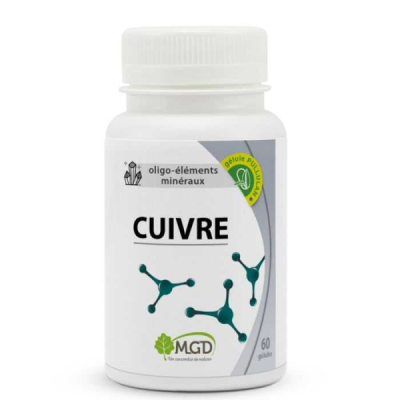 MGD NATURE - Cuivre 60 gelules