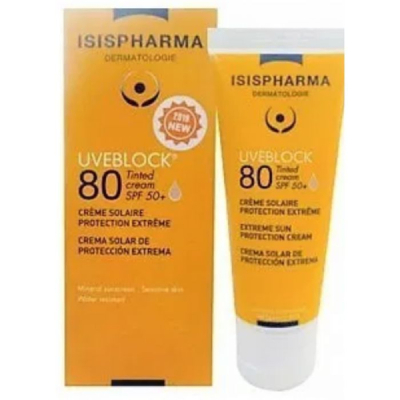 ISISPHARMA - Uveblock 80 creme teintee