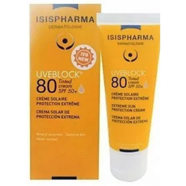 ISISPHARMA - Uveblock 80 creme teintee