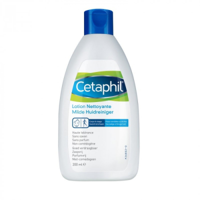 CETAPHIL - Lotion nettoyante visage et corps peaux seches ou sensibles 200 ml
