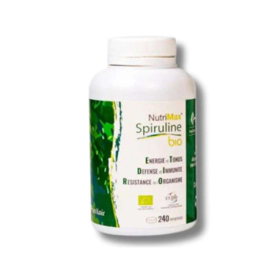 NUTRIMAX - Spiruline 100% bio 240 comprimes tonus et vitalité
