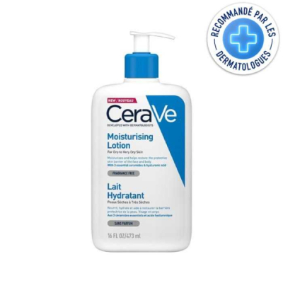 CERAVE - Lait hydratant peaux seches a tres seches 473 ml