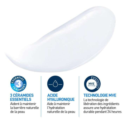 CERAVE - Lait hydratant peaux seches a tres seches 473 ml