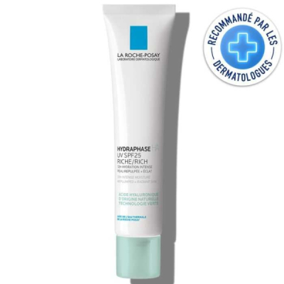LA ROCHE POSAY - Hydraphase ha uv riche spf 25 40 ml