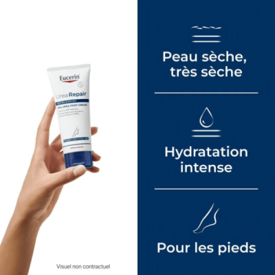 EUCERIN - Urea repair plus creme pieds 10% d'uree 100 ml