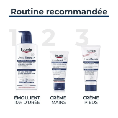 EUCERIN - Urea repair plus creme pieds 10% d'uree 100 ml