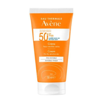 AVENE - Creme fini invisible spf 50+ peaux sensibles seches 50 ml