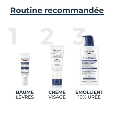 EUCERIN - Urea repair creme visage peau seche 5 % d'uree 50 ml