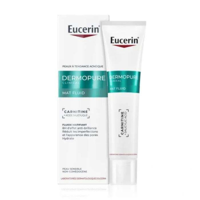 EUCERIN - Dermopure clinial mat fluid carnitine 40 ml